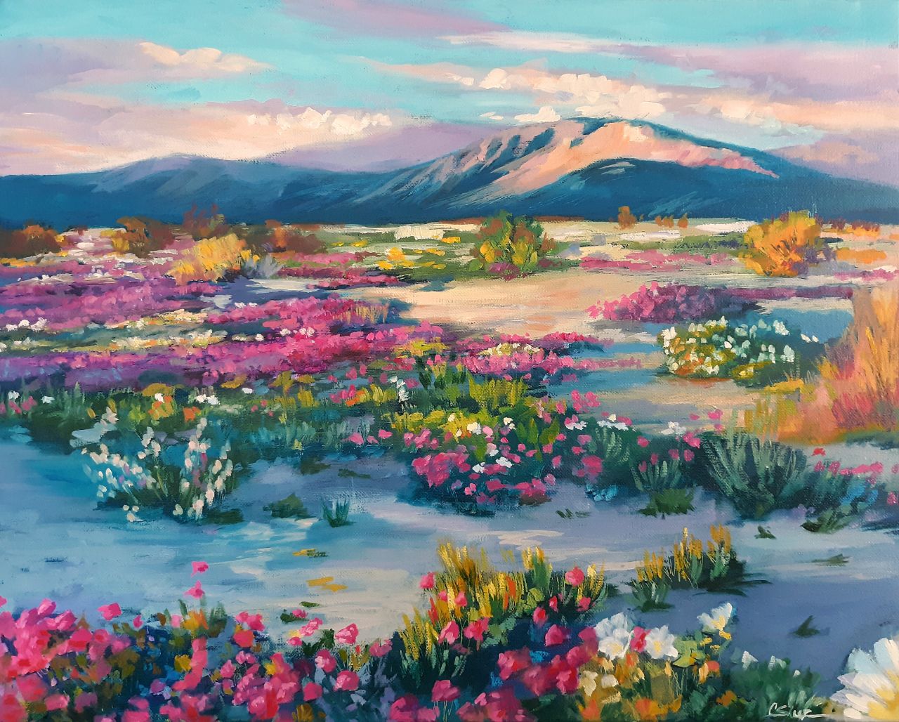 "California Desert" / Oil on Canvas